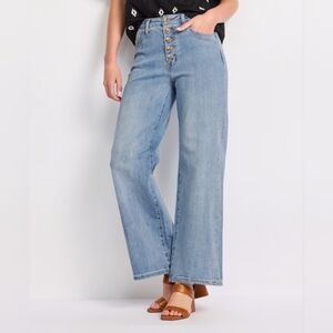 Classic Denim Straight Leg Jeans for Women